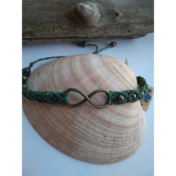 PULSERA INFINITO BRONCE - Imagen 8