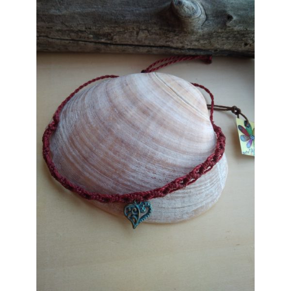 PULSERA MACRAMÉ AMULETOS - Imagen 2